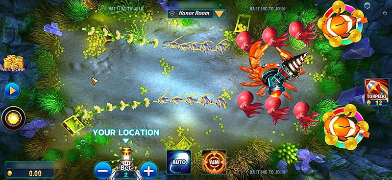 JILI Happy Fishing game screen