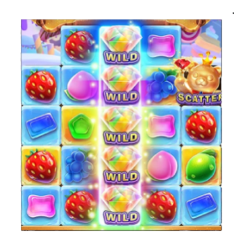 Sugar Bang Bang Slot Game Golden Icon and WILD Features