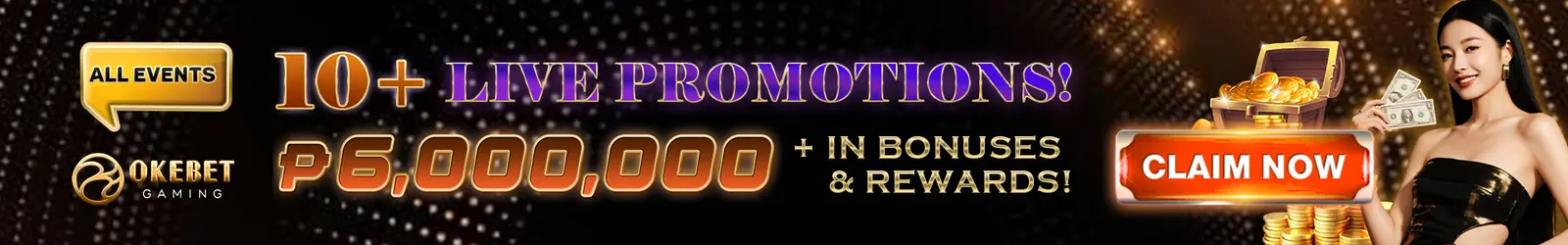 Current OKEBET main-site promotion